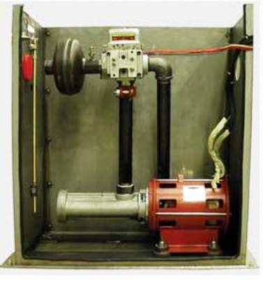 Elevator Hydraulic Pump Replacement - Front View